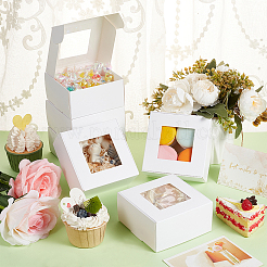 Бумажный ящик для хранения конфет&nbsp;CON-WH0084-95B