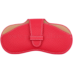 1 étui à lunettes en cuir PU&nbsp;AJEW-CN0005-70G