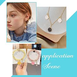 98 шт. 7 цвета из легкого золотого сплава с эмалью&nbsp;ENAM-FH0001-28