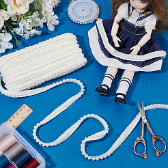 Отделка кружевом из полиэстера длиной 10 ярд OCOR-PH0006-57A