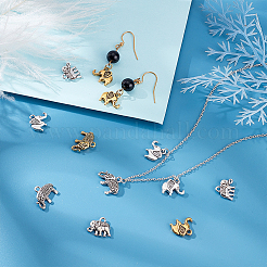 Подвески из сплава в тибетском стиле TIBEP-PH0001-55