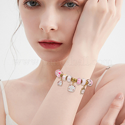 6шт регулируемый браслет-манжета из нержавеющей стали 304&nbsp;MAK-BBC0001-24B-G