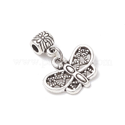8 шт. 8 стиля сплава бабочка европейские подвески-шармы PALLOY-JF03874