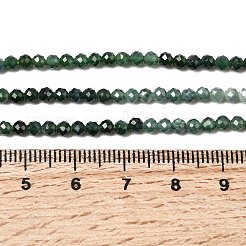 Естественный жадеит бисер пряди&nbsp;G-P603-C-3mm-02