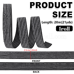 10 ярд односторонней бархатной ленты&nbsp;SRIB-PH0001-68A