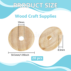 10 шт. принадлежности для поделок из дерева&nbsp;WOOD-WH0131-62