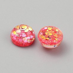 Прозрачные смолы кабошоны&nbsp;RESI-WH0038-47H