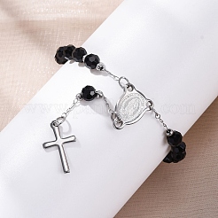 Браслеты из звеньевой цепи из нержавеющей стали 304 BJEW-A032-07P-01