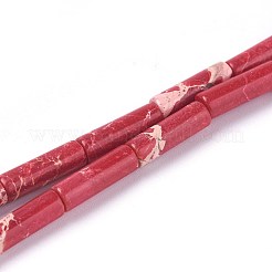 Натуральные имперские нитки из яшмы&nbsp;G-E508-04