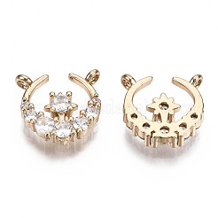Латунные микро проложить кубического циркония подвески&nbsp;KK-R111-074