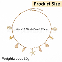 Ожерелья из нержавеющей стали 304&nbsp;NJEW-YW00009