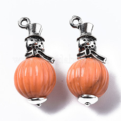 Pendentifs acryliques opaques&nbsp;SACR-N013-001-RS