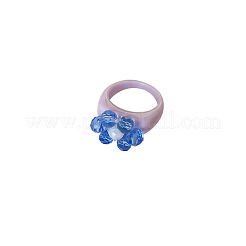 Ретро милые кольца из смолы и кварцевого кристалла&nbsp;FS-WG43D53-03