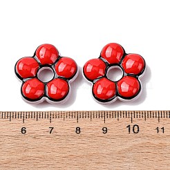 Стеклянные эмалевые бусины ручной работы&nbsp;GLAA-K070-06G