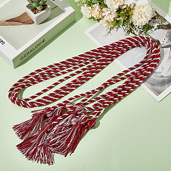 Kleiderbügel für Bachelor-Abendkleider aus Polyester mit Fransen und Doppelquasten&nbsp;FIND-WH20041-001D