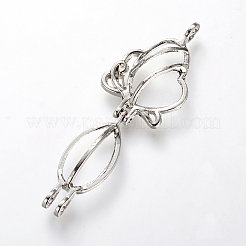 Подвески латуни медальон KK-S319-18P