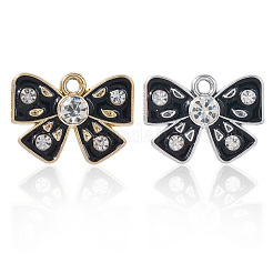 32шт 2 цвета подвески из сплава со стразами FIND-SC0016-36