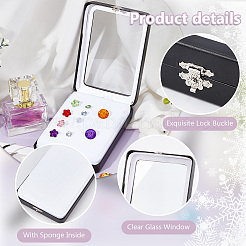 Подарочная коробка для хранения браслета из искусственной кожи CON-WH0088-70