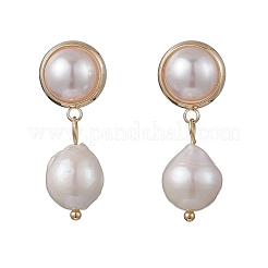 Латунные болтающиеся серьги&nbsp;EJEW-JE06886