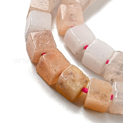 Натуральный розовый авантюрин бисер нитей G-C129-A06-01