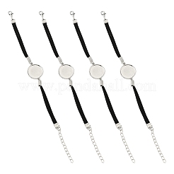 Изготовление браслета из замши 5шт. MAK-FS0001-06