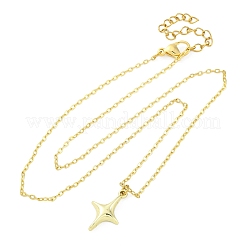 Звезда сплава кулон ожерелья&nbsp;NJEW-JN05214-02
