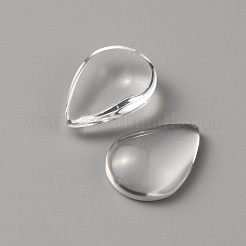 Cabochon in vetro trasparente&nbsp;GLAA-WH0022-94B