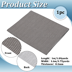 Полосатые хлопчатобумажные ткани&nbsp;DIY-FG0008-69A