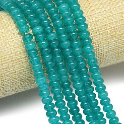 Натуральный Malaysia нефритовые бусы пряди&nbsp;G-B165-G01-4x6mm-01