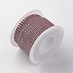 Chaînes en laiton avec strass&nbsp;CHC-R125-S6-18S
