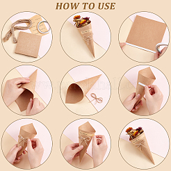 Поделки из крафт-бумаги DIY-PH0020-67