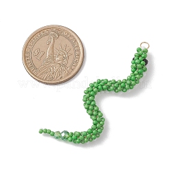 Стеклянные бусины большие подвески&nbsp;PALLOY-MZ01157-01