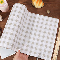 Tischdecken aus PVC mit Tartanmuster&nbsp;AJEW-WH0077-263