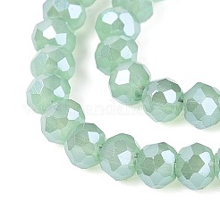 Гальванические стекляныне бусины&nbsp;X-EGLA-J025-F08