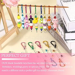 10шт алюминий с карабинами для скалолазания AJEW-SZ0002-58A