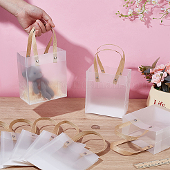 Geschenk-Tragetaschen aus Kunststoff&nbsp;ABAG-WH0046-48C