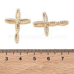 Ciondoli Shegrace in ottone con zirconi cubici trasparenti&nbsp;XGRQ3K113-566G