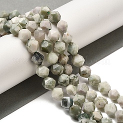 Естественный мир нефрит бисер пряди G-K382-A15-02