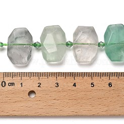 Природных красочные флюорита бисер нитей G-H078-B19-01