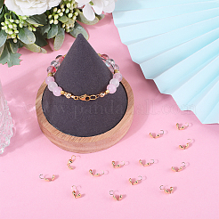 40 шт. латунные наконечники для бусин KK-BBC0010-55