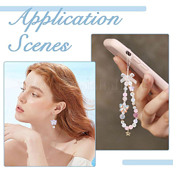 100шт 10 цвета прозрачные стеклянные бусины&nbsp;GLAA-HY0001-56