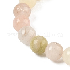 Браслеты из натурального морганита&nbsp;BJEW-F388-01-B