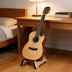 Supports de guitare pliables en bambou&nbsp;AJEW-WH0481-415