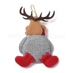 Рождественские украшения из полиэстера с подвесками из смолы&nbsp;LS-FIND-D030-01B