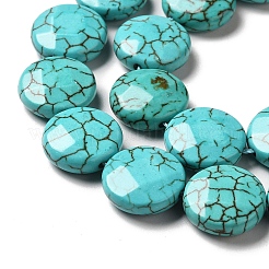Fili di perline howlite naturale&nbsp;G-C025-07B
