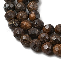 Нити бусин из натурального огненного опала&nbsp;G-G180-A01-02