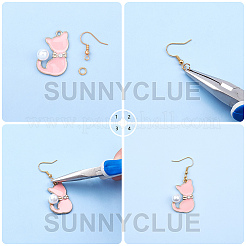 Fabrication de boucles d'oreilles DIY&nbsp;DIY-SC0011-55