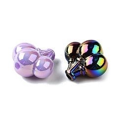 Непрозрачные акриловые бусины с УФ-покрытием&nbsp;MACR-F083-09