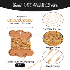 Латунные бордюрные цепи&nbsp;CHC-TA0001-14