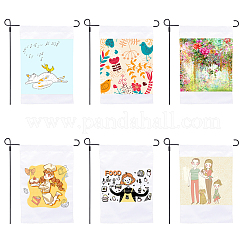 Флаг сада полиэстера&nbsp;DIY-GL0001-30